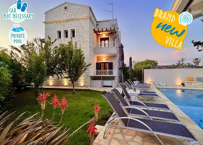 Beach Villa Heart House With Private Pool By Dadovillas